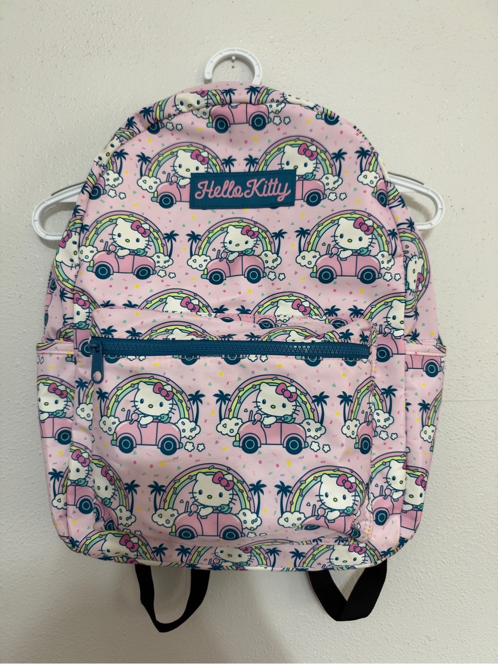 Hello Kitty Pink Rainbow Car Backpack 🩷